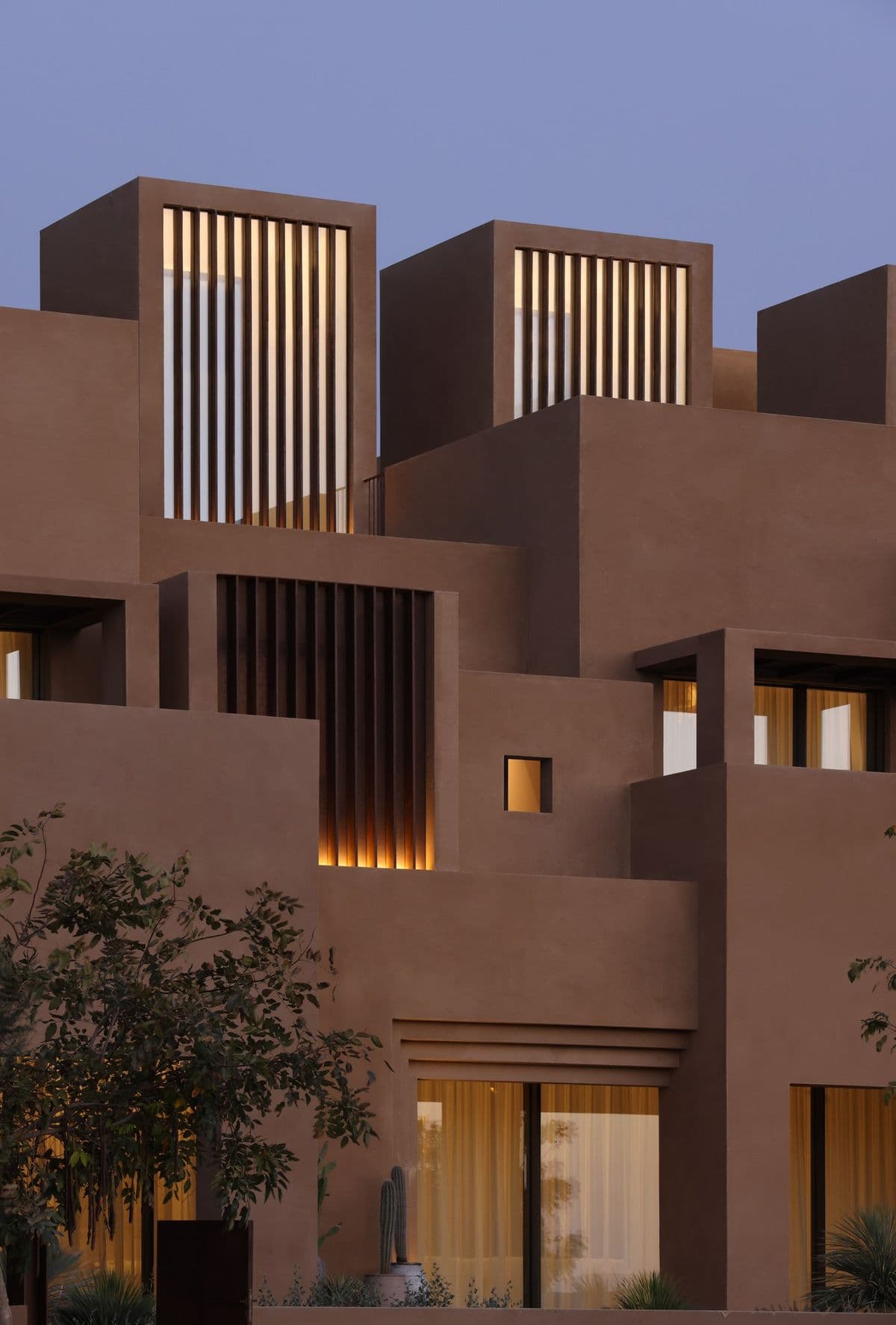 A luxury villa in a Riyadh neighborhood
